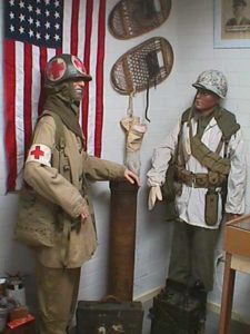 U.S. medic and infantry soldier Ardennes