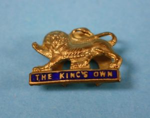 WW2 British The King’s Own sweetheart brooch