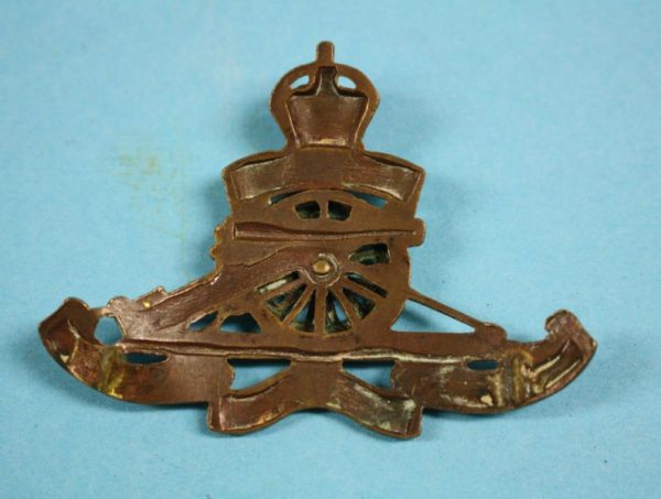 WW2 Royal Artillery cap badge - Image 2