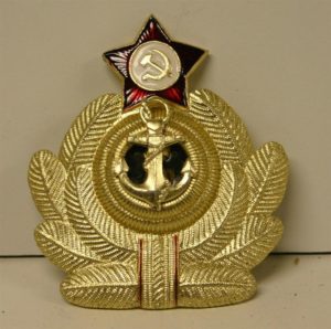 Russian Naval cap badge