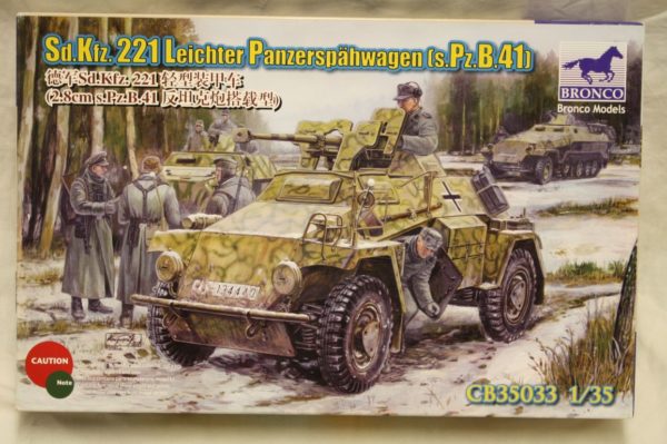 Sd.Kfz.221 leichter Panzerspähwagen (s.Pz.B.41) (2.8cm s.Pz.B.41)