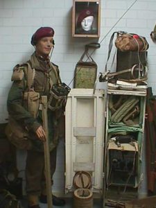 British signals paratrooper