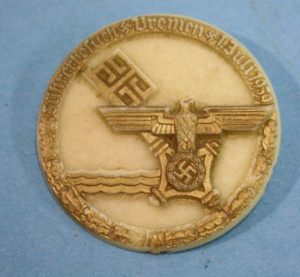 WW2 German Fuhrer visit to Bremen tinnie