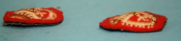 WW2 British shoulder rank badges (set) - Image 3