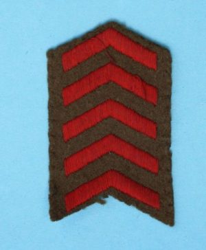 WW2 British embroidered service chevrons