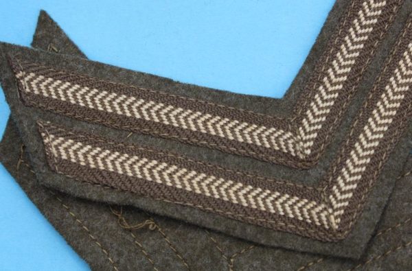 WW2 British set of Corporal stripes - Image 3