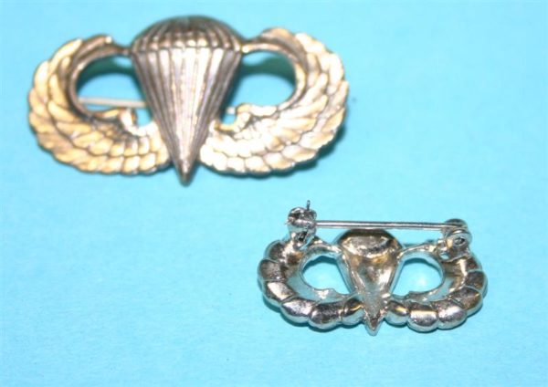 WW2 U.S. airborne sweetheart jump wings - Image 2