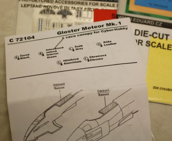 Gloster Meteor F.1 + extra's - Image 5