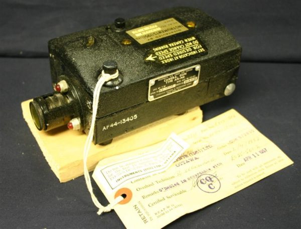 WW2 U.S. airplane gun camera USAAF