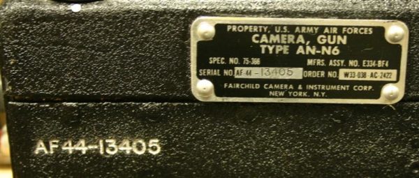 WW2 U.S. airplane gun camera USAAF - Image 3