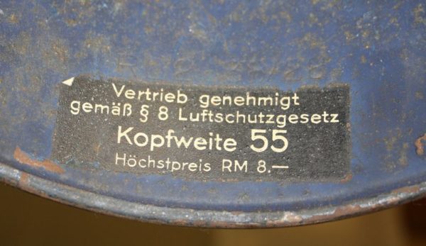 WW2 German Luftschutz helmet - Image 6