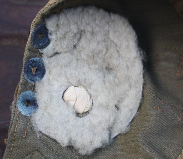 WW2 U.S. Army Air Force  A-9 flying cap rigger modified - Image 4