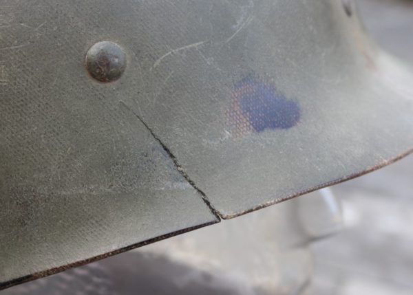 WW2 U.S. M1 helmet liner - Image 8
