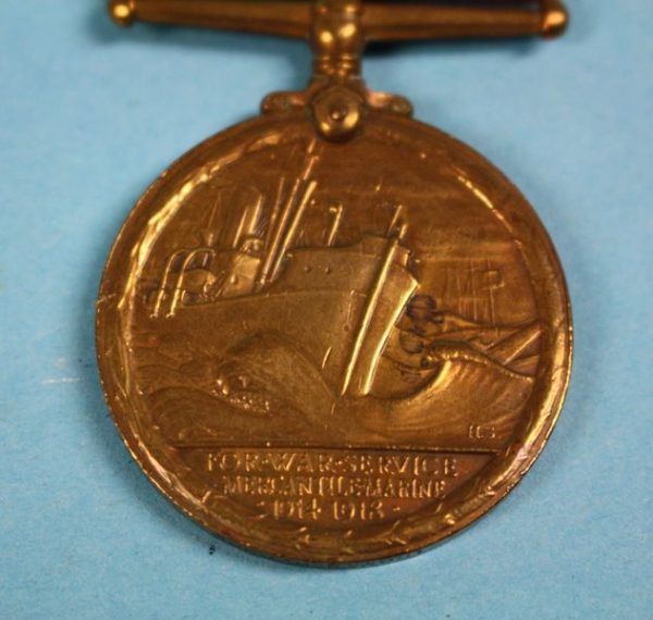 WW1 Mercantile Marine War Medal - Image 4