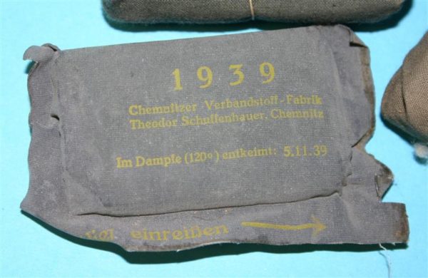 WW2 German bandage rubberized