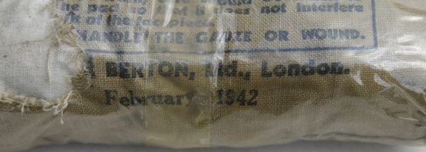 WW2 British shell dressing No.2 - Image 2