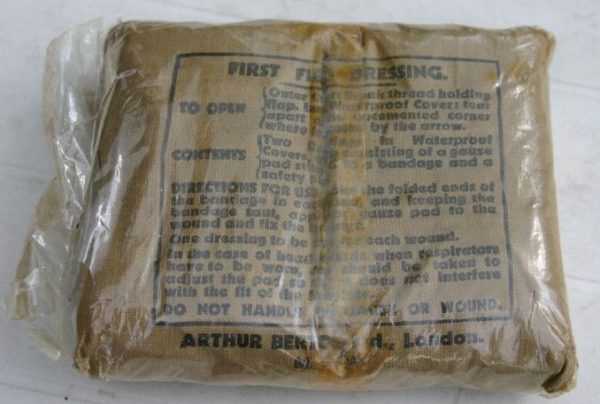 WW2 British shell dressing No.5