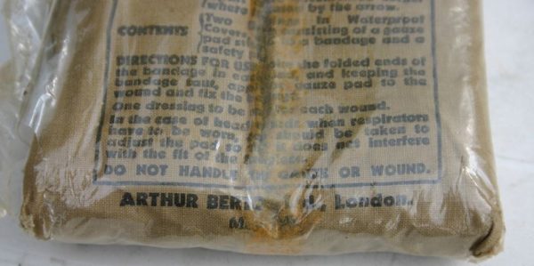 WW2 British shell dressing No.5 - Image 2