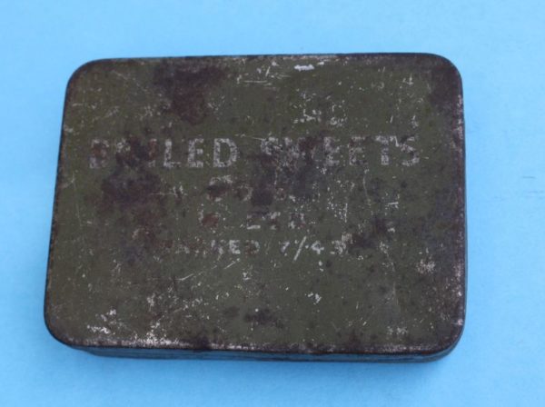 WW2 British small boiled sweets tin