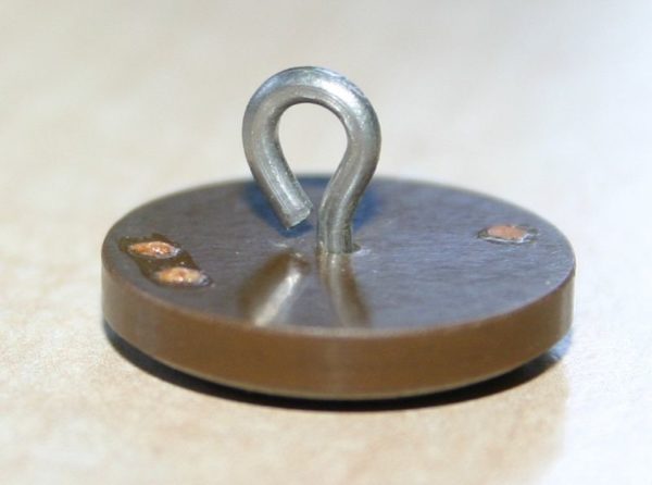 WW2 escape compass swinger button - Image 2