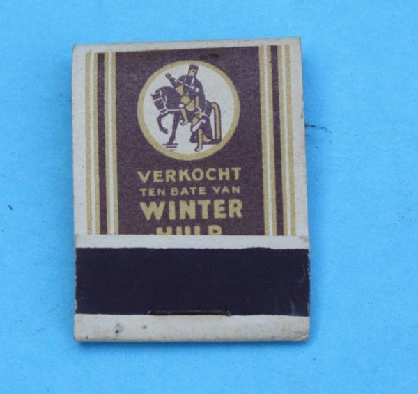 WW2 Dutch matchbook (brown) - Image 2