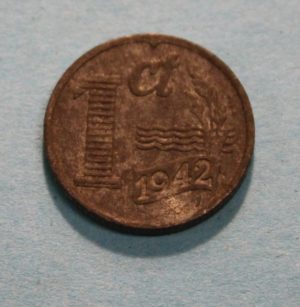 WW2 Dutch 1 cent coin (5)