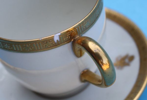 WW2 U.S. coffee cup and saucer - Image 8