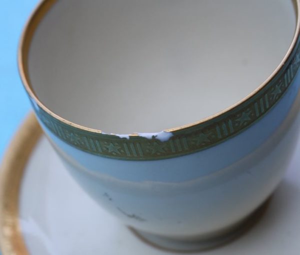 WW2 U.S. coffee cup and saucer - Image 7