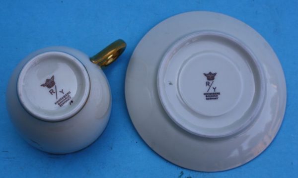 WW2 U.S. coffee cup and saucer - Image 5
