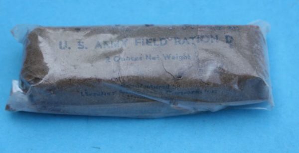 WW2 U.S. early type D-ration