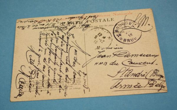WW1 Belgian / French postcard - Image 2