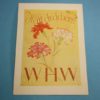 WW2 German postcard winter aid flowers