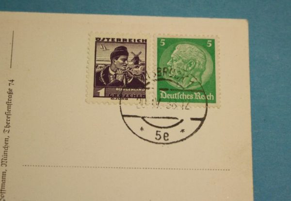 WW2 German postcard Volk steht zu Volk - Image 3