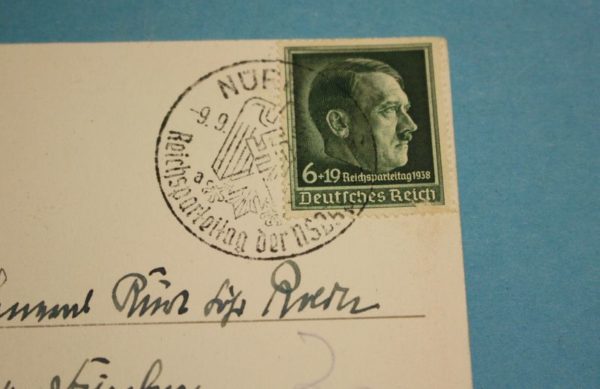 WW2 German postcard Reichsparteitag 1938 - Image 3