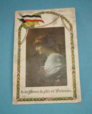 WW1 German oktober 1915 dated postcard