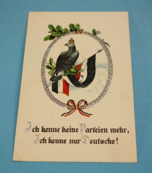 WW1 German november 1915 dated postcard