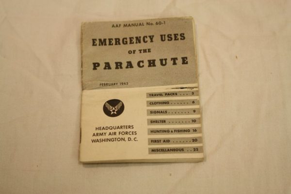 WW2 U.S. Emergency uses of the parachute
