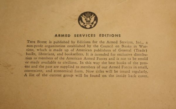 WW2 U.S. paperback “The white tower” - Image 3