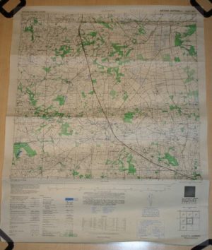 U.S. WW2 dated roadmap “Alstatte”
