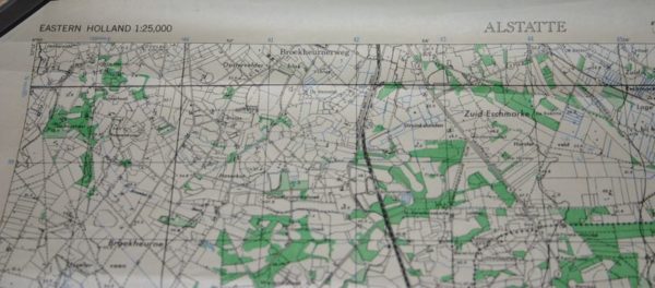 U.S. WW2 dated roadmap “Alstatte” - Image 2