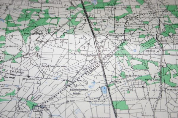 U.S. WW2 dated roadmap “Alstatte” - Image 3