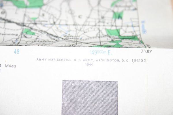 U.S. WW2 dated roadmap “Alstatte” - Image 4