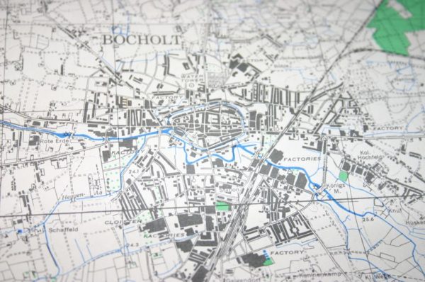 U.S. WW2 dated roadmap “Bocholt” - Image 3