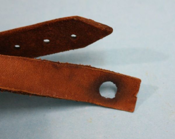 WW2 German leather strap - Image 3
