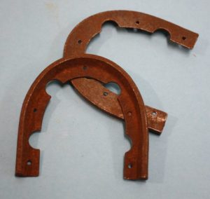 WW2 British set of heel cleats