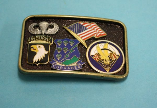 101st Airborne Division 506 P.I.R. belt buckle