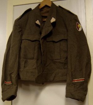 Belgian army jacket