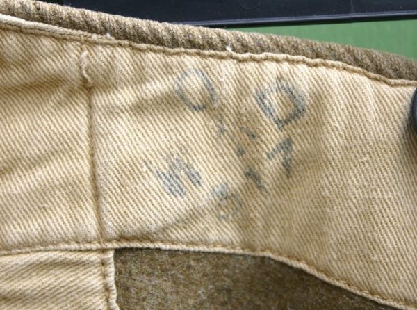 WW2 British dispatch riders trousers No.2 - Image 4