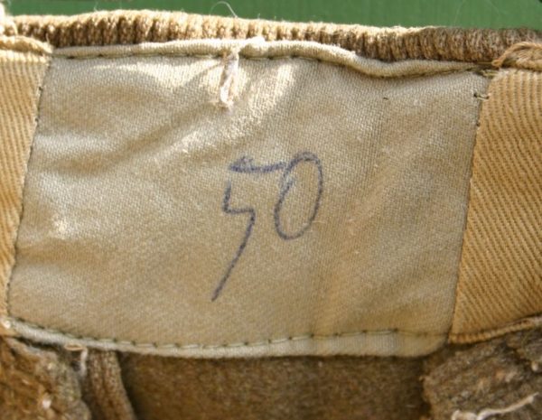 WW2 British dispatch riders trousers No.2 - Image 5