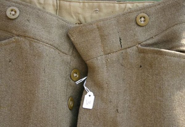 WW2 British dispatch riders trousers No.3 - Image 2